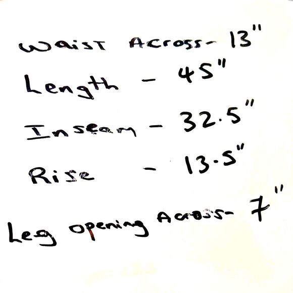 Deadstock Vintage Calvin Klein Straight Jeans 12 Flannel Lined Indigo USA 80s - Picture 11 of 12